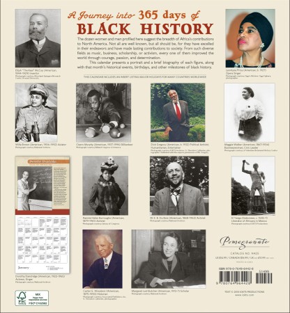 Cushcity.com - A Journey Into 365 Days of Black History 2014 Wall Calendar